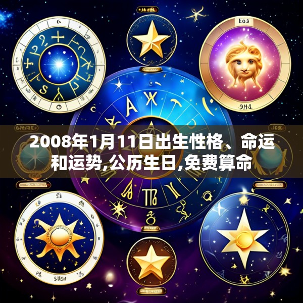 2008年1月11日出生性格、命运和运势,公历生日,免费算命