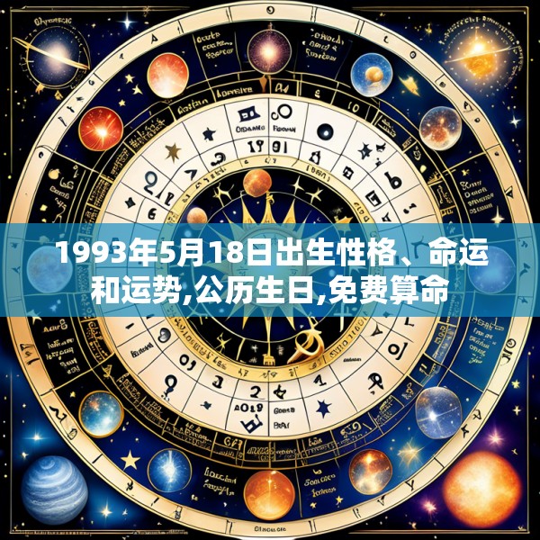 1993年5月18日出生性格、命运和运势,公历生日,免费算命