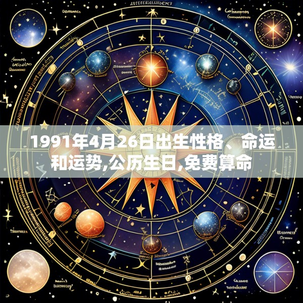 1991年4月26日出生性格、命运和运势,公历生日,免费算命