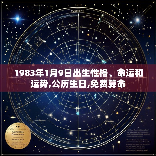 1983年1月9日出生性格、命运和运势,公历生日,免费算命