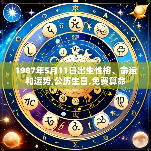 1987年5月11日出生性格、命运和运势,公历生日,免费算命