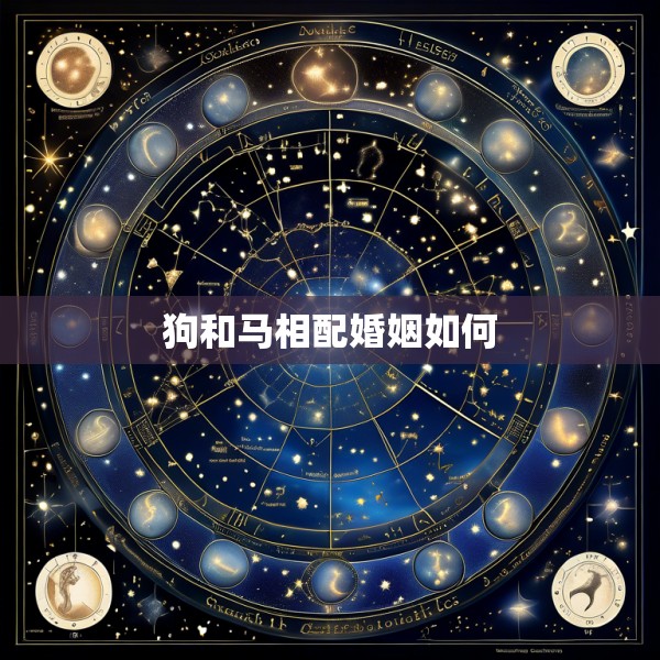 狗和马相配婚姻如何