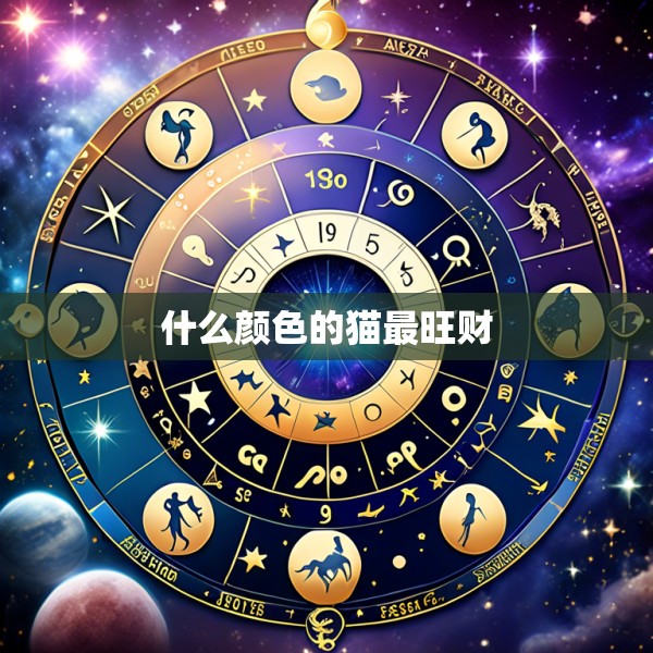 什么颜色的猫最旺财