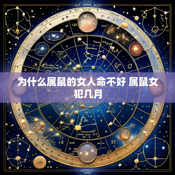 为什么属鼠的女人命不好 属鼠女犯几月