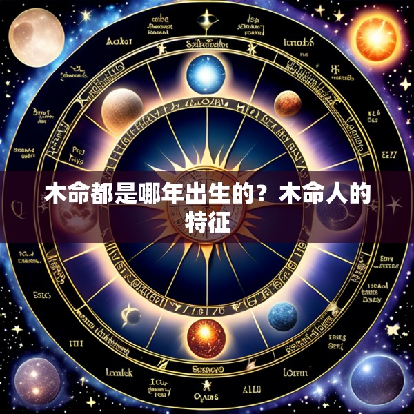 木命都是哪年出生的?木命人的特征