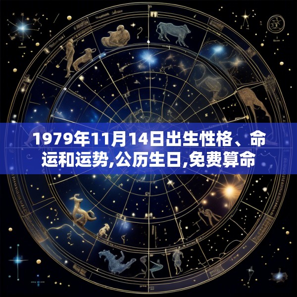 1979年11月14日出生性格、命运和运势,公历生日,免费算命