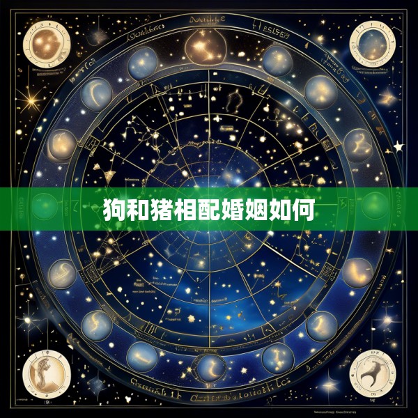 狗和猪相配婚姻如何
