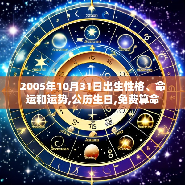 2005年10月31日出生性格、命运和运势,公历生日,免费算命
