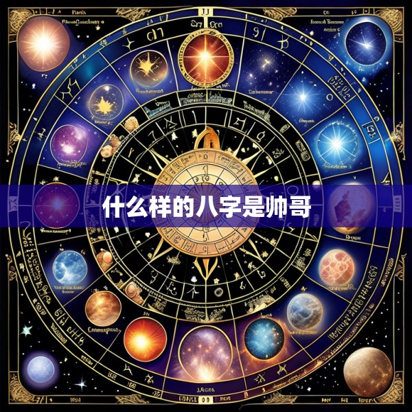 什么样的八字是帅哥