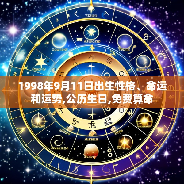 1998年9月11日出生性格、命运和运势,公历生日,免费算命