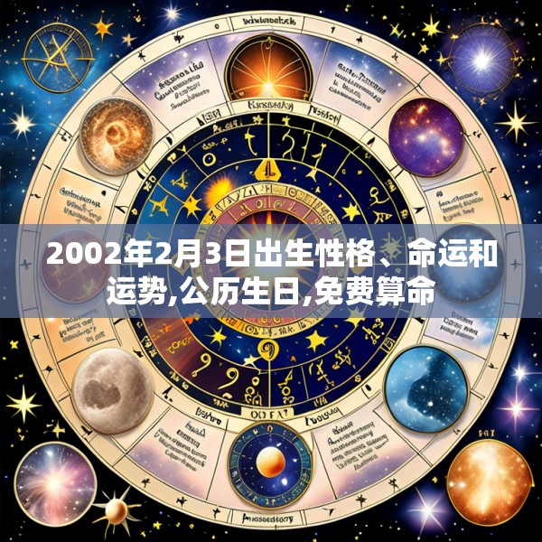 2002年2月3日出生性格、命运和运势,公历生日,免费算命