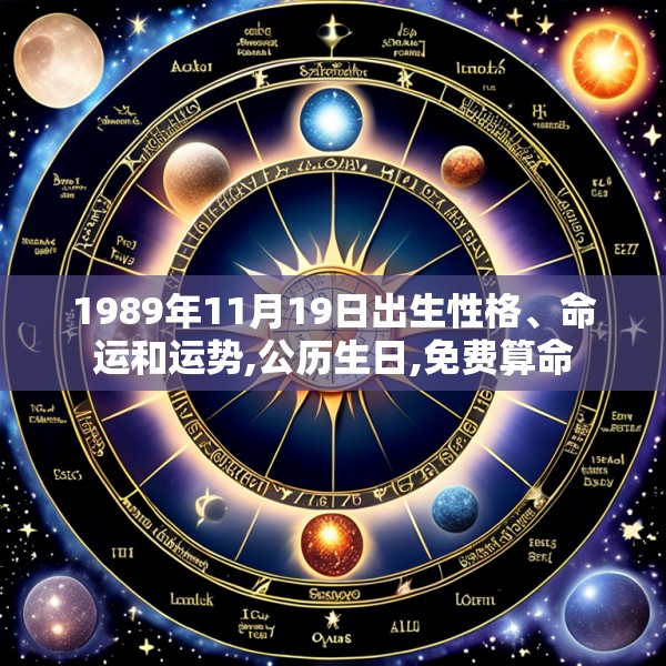 1989年11月19日出生性格、命运和运势,公历生日,免费算命
