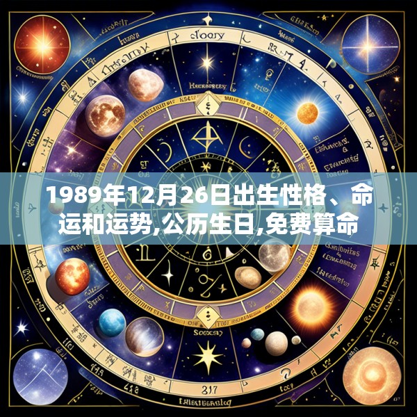 1989年12月26日出生性格、命运和运势,公历生日,免费算命