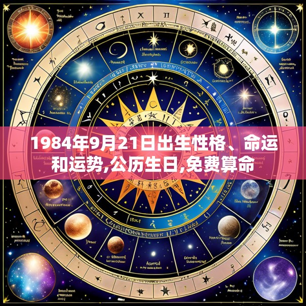 1984年9月21日出生性格、命运和运势,公历生日,免费算命
