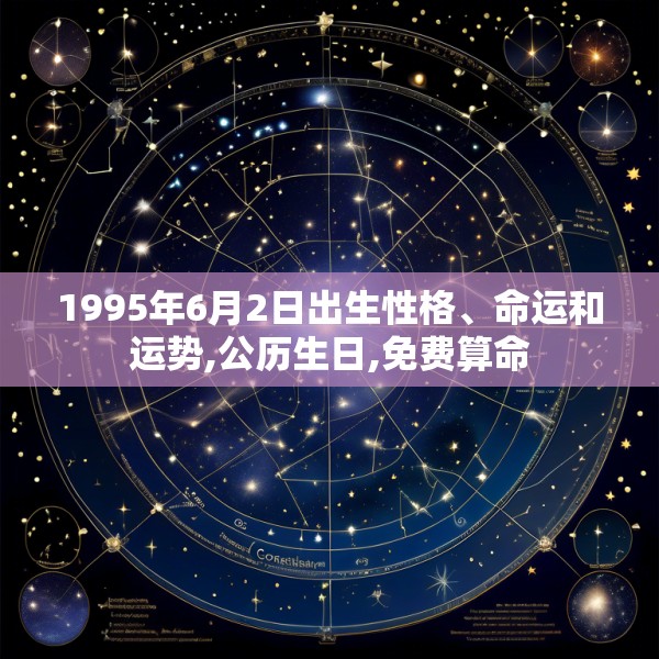 1995年6月2日出生性格、命运和运势,公历生日,免费算命