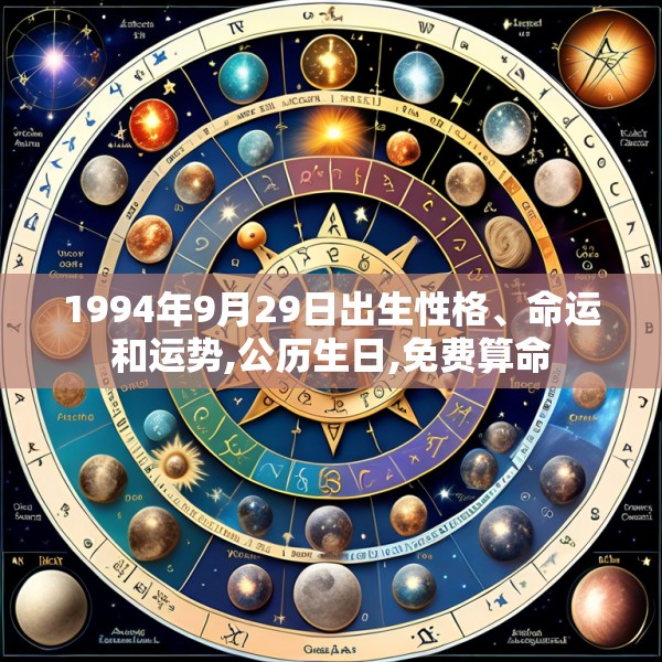 1994年9月29日出生性格、命运和运势,公历生日,免费算命