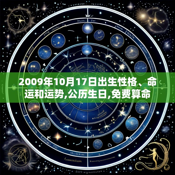 2009年10月17日出生性格、命运和运势,公历生日,免费算命