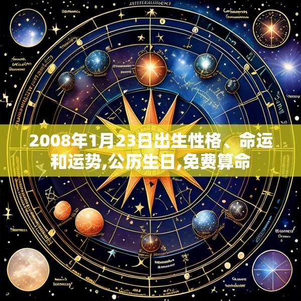 2008年1月23日出生性格、命运和运势,公历生日,免费算命