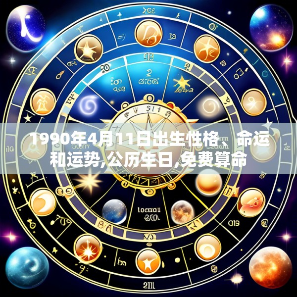 1990年4月11日出生性格、命运和运势,公历生日,免费算命