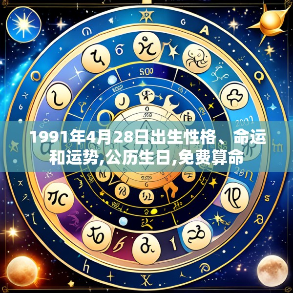 1991年4月28日出生性格、命运和运势,公历生日,免费算命