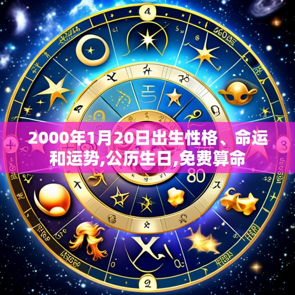 2000年1月20日出生性格、命运和运势,公历生日,免费算命