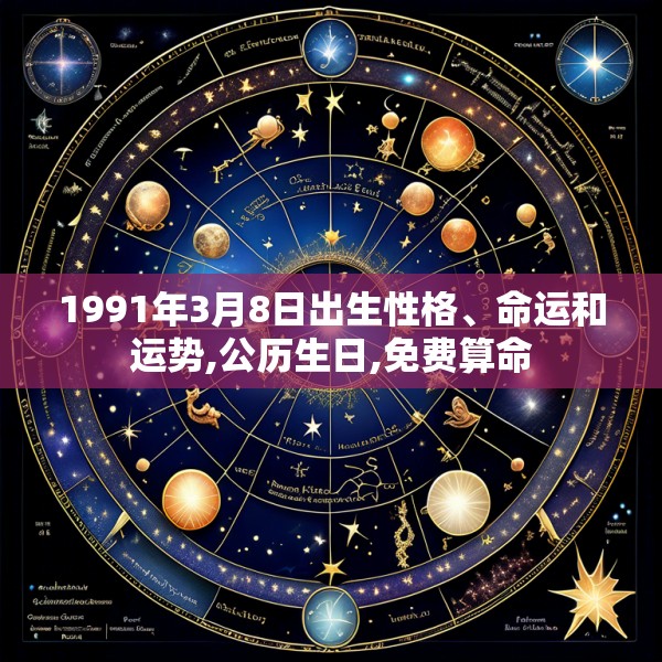 1991年3月8日出生性格、命运和运势,公历生日,免费算命