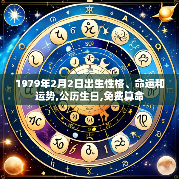 1979年2月2日出生性格、命运和运势,公历生日,免费算命