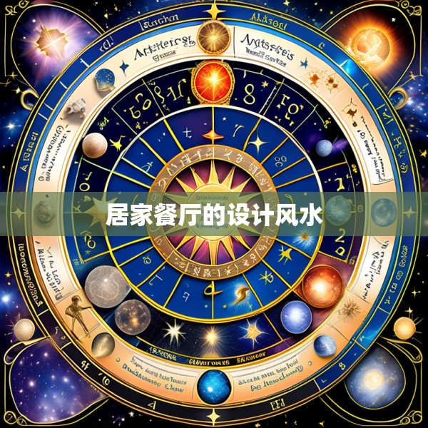 居家餐厅的设计风水