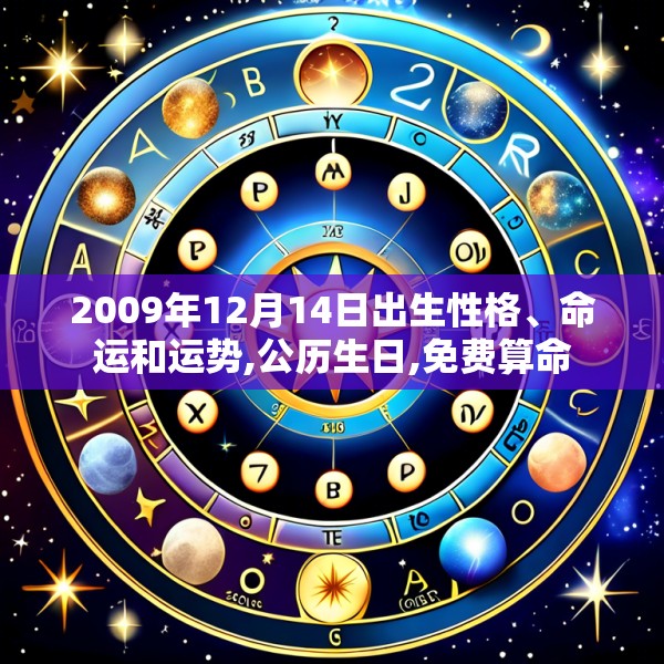 2009年12月14日出生性格、命运和运势,公历生日,免费算命