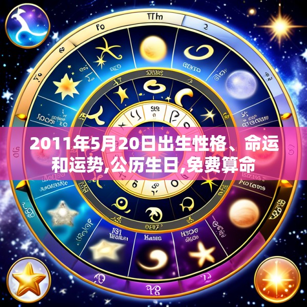 2011年5月20日出生性格、命运和运势,公历生日,免费算命