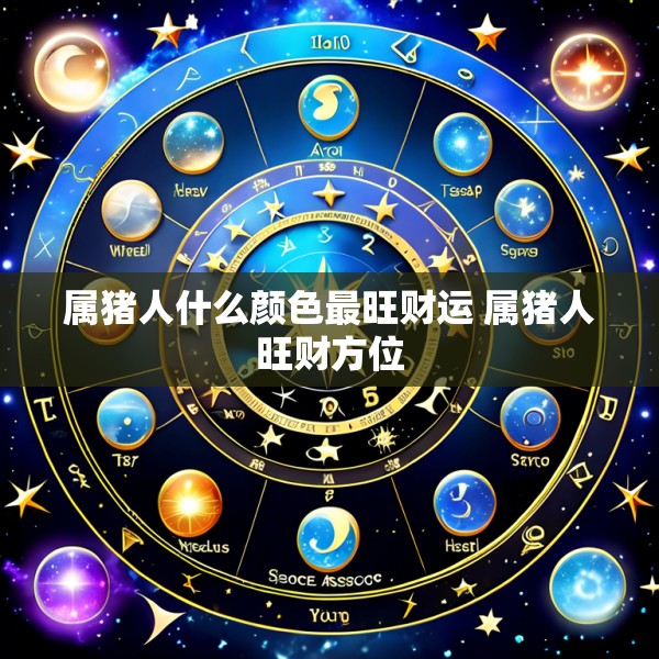 属猪人什么颜色最旺财运 属猪人旺财方位