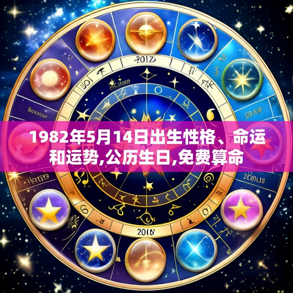 1982年5月14日出生性格、命运和运势,公历生日,免费算命