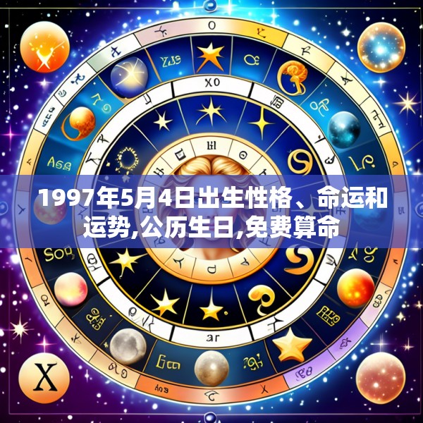 1997年5月4日出生性格、命运和运势,公历生日,免费算命