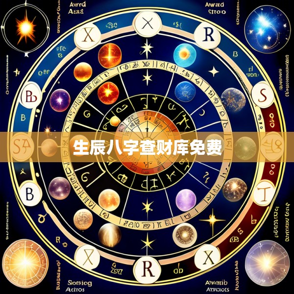 生辰八字查财库免费