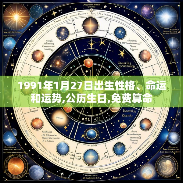 1991年1月27日出生性格、命运和运势,公历生日,免费算命