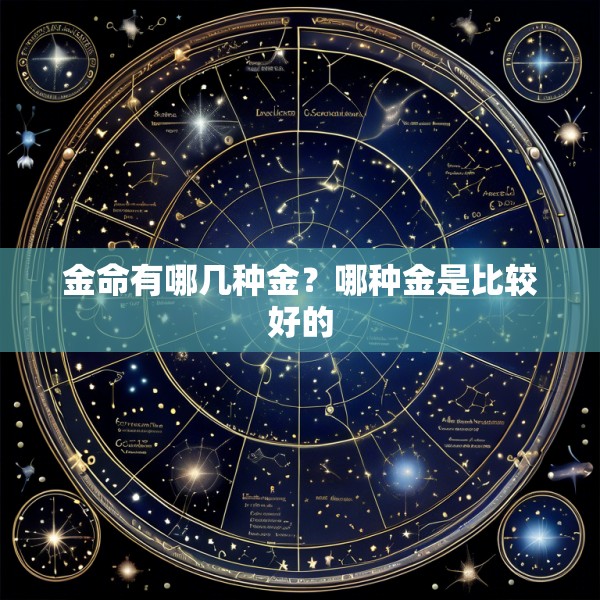 金命有哪几种金？哪种金是比较好的