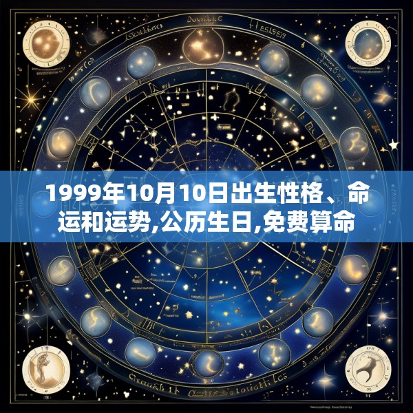 1999年10月10日出生性格、命运和运势,公历生日,免费算命