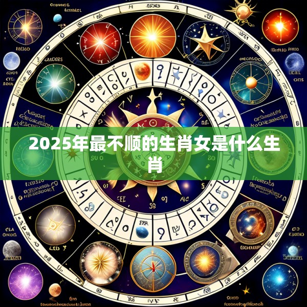 2025年最不顺的生肖女是什么生肖