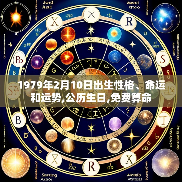 1979年2月10日出生性格、命运和运势,公历生日,免费算命