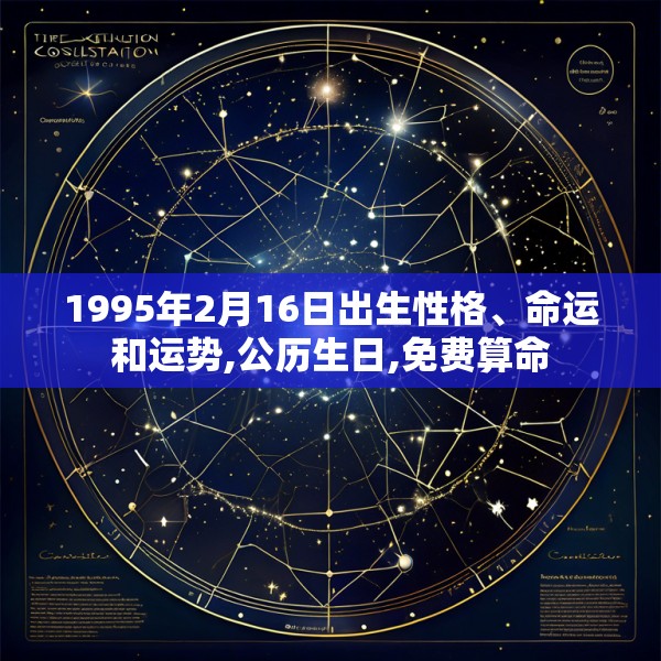 1995年2月16日出生性格、命运和运势,公历生日,免费算命