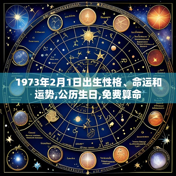 1973年2月1日出生性格、命运和运势,公历生日,免费算命
