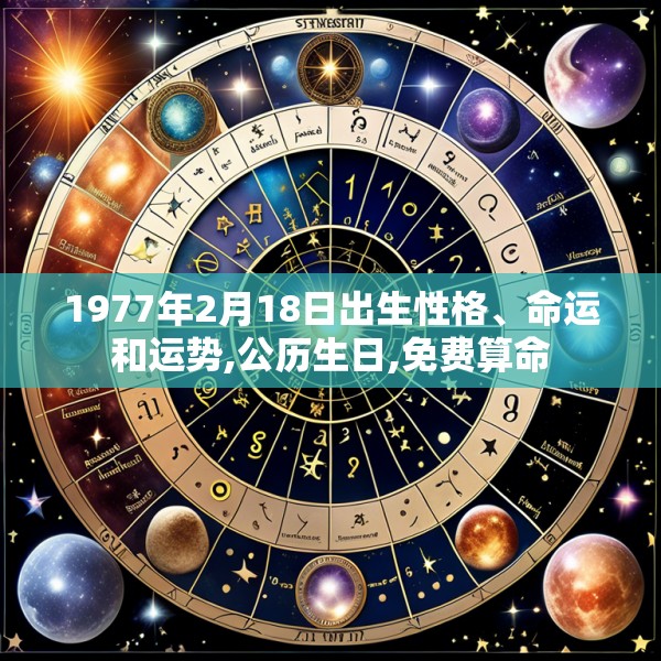1977年2月18日出生性格、命运和运势,公历生日,免费算命