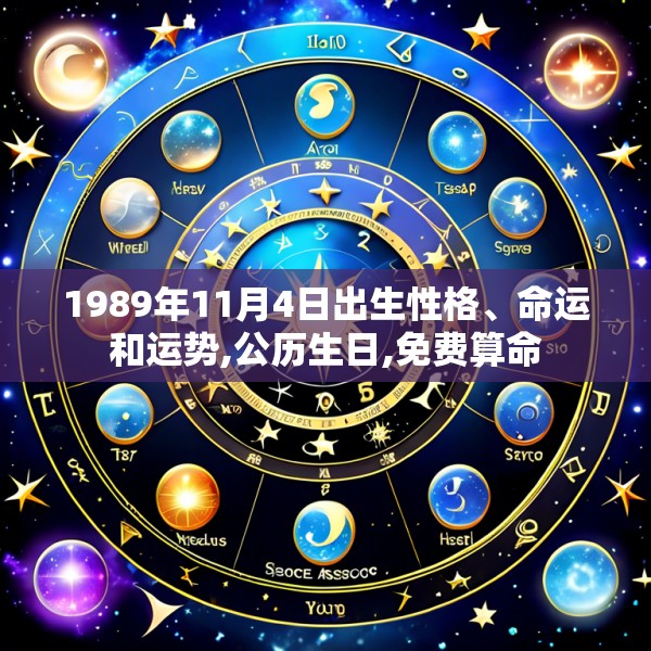 1989年11月4日出生性格、命运和运势,公历生日,免费算命