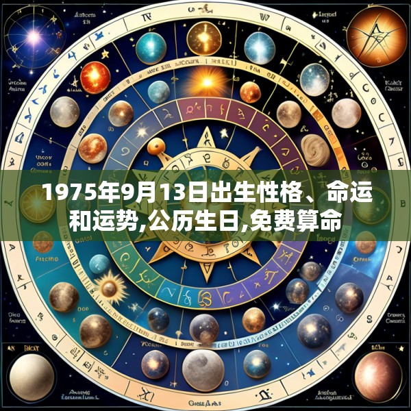 1975年9月13日出生性格、命运和运势,公历生日,免费算命