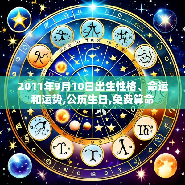 2011年9月10日出生性格、命运和运势,公历生日,免费算命