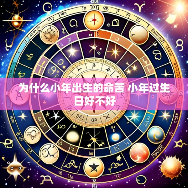 为什么小年出生的命苦 小年过生日好不好