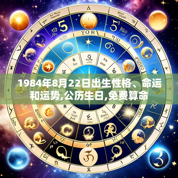 1984年8月22日出生性格、命运和运势,公历生日,免费算命
