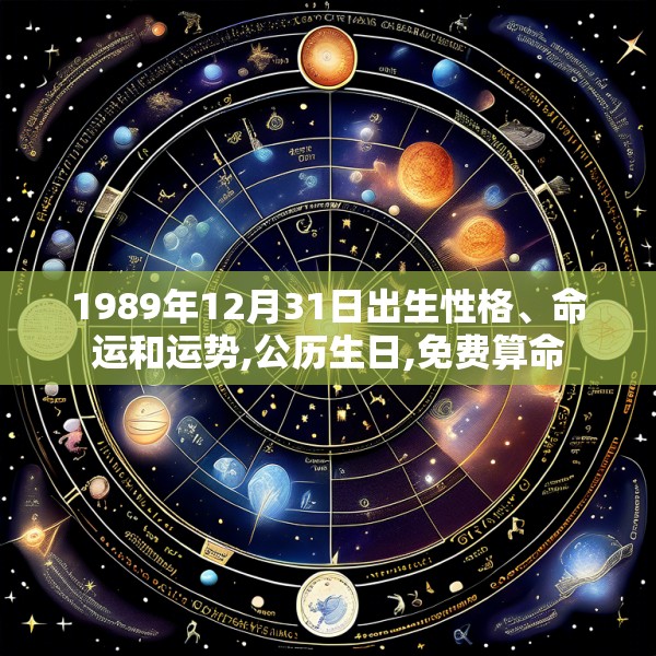 1989年12月31日出生性格、命运和运势,公历生日,免费算命
