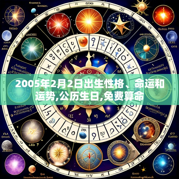 2005年2月2日出生性格、命运和运势,公历生日,免费算命