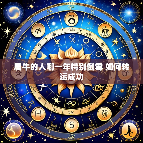 属牛的人哪一年特别倒霉 如何转运成功